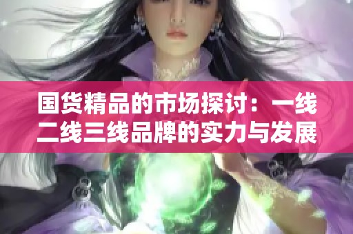 国货精品的市场探讨：一线二线三线品牌的实力与发展