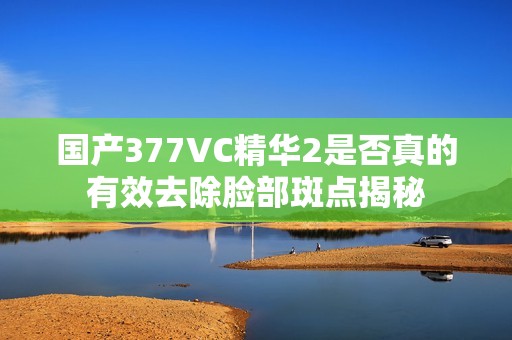 国产377VC精华2是否真的有效去除脸部斑点揭秘