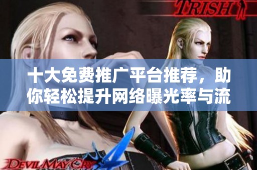 十大免费推广平台推荐，助你轻松提升网络曝光率与流量