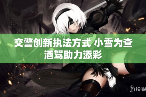 交警创新执法方式 小雪为查酒驾助力添彩