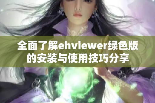 全面了解ehviewer绿色版的安装与使用技巧分享