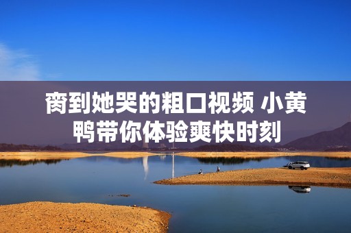 脔到她哭的粗口视频 小黄鸭带你体验爽快时刻