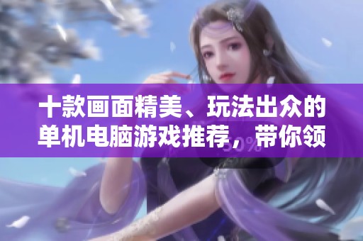 十款画面精美、玩法出众的单机电脑游戏推荐，带你领略美妙的游戏世界