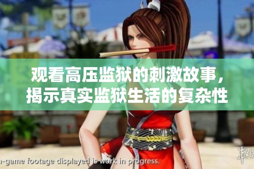 观看高压监狱的刺激故事，揭示真实监狱生活的复杂性与挑战性