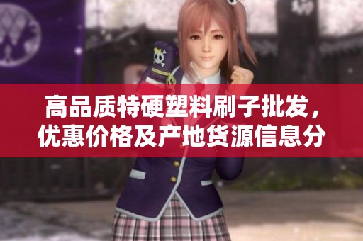 高品质特硬塑料刷子批发，优惠价格及产地货源信息分享
