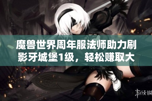 魔兽世界周年服法师助力刷影牙城堡1级，轻松赚取大量金币