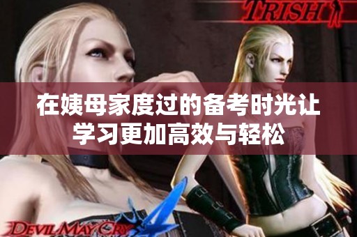 在姨母家度过的备考时光让学习更加高效与轻松
