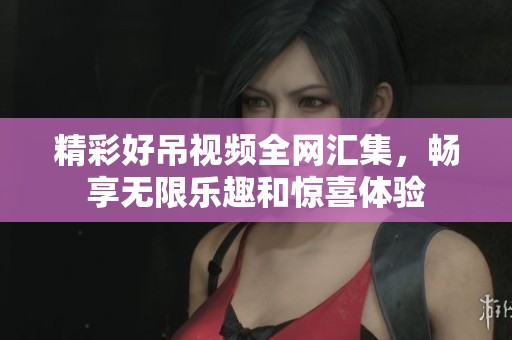 精彩好吊视频全网汇集，畅享无限乐趣和惊喜体验