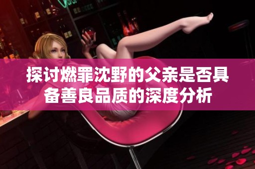 探讨燃罪沈野的父亲是否具备善良品质的深度分析