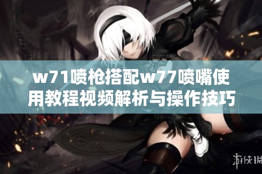 w71喷枪搭配w77喷嘴使用教程视频解析与操作技巧分享