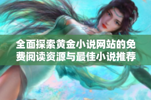 全面探索黄金小说网站的免费阅读资源与最佳小说推荐指南