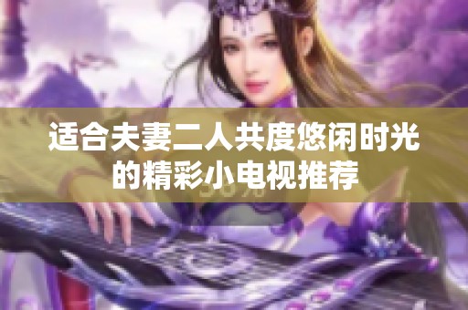 适合夫妻二人共度悠闲时光的精彩小电视推荐