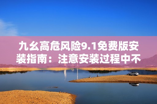 九幺高危风险9.1免费版安装指南：注意安装过程中不可忽视的安全事项
