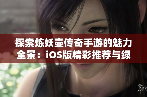 探索炼妖壶传奇手游的魅力全景：iOS版精彩推荐与绿色资源网专题汇总