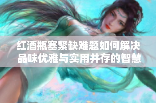 红酒瓶塞紧缺难题如何解决 品味优雅与实用并存的智慧