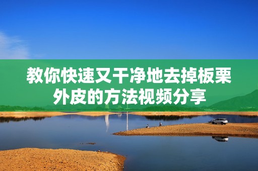 教你快速又干净地去掉板栗外皮的方法视频分享