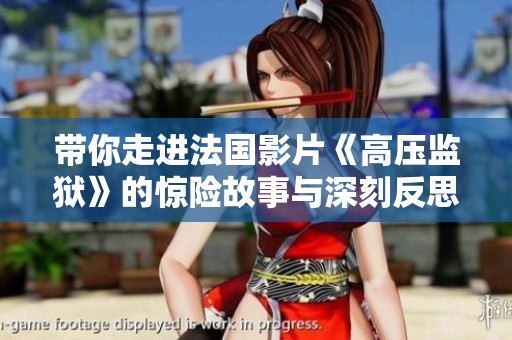 带你走进法国影片《高压监狱》的惊险故事与深刻反思之旅
